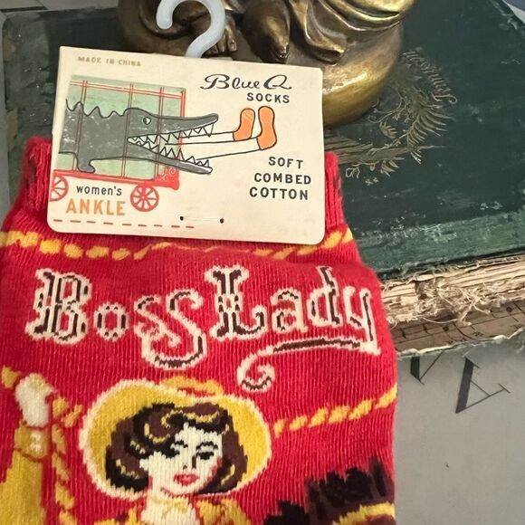 BLUE Q
NWT Boss Lady Ankle Socks - Women’s Go Get EM - Picture 4 of 4